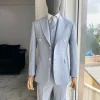 A Bespoke reloaded “peaky blinders” Irish blue Peak lapel suit