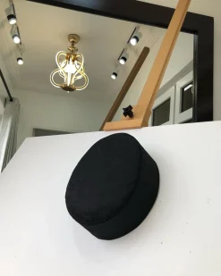 A Black Wool African Traditional Hats