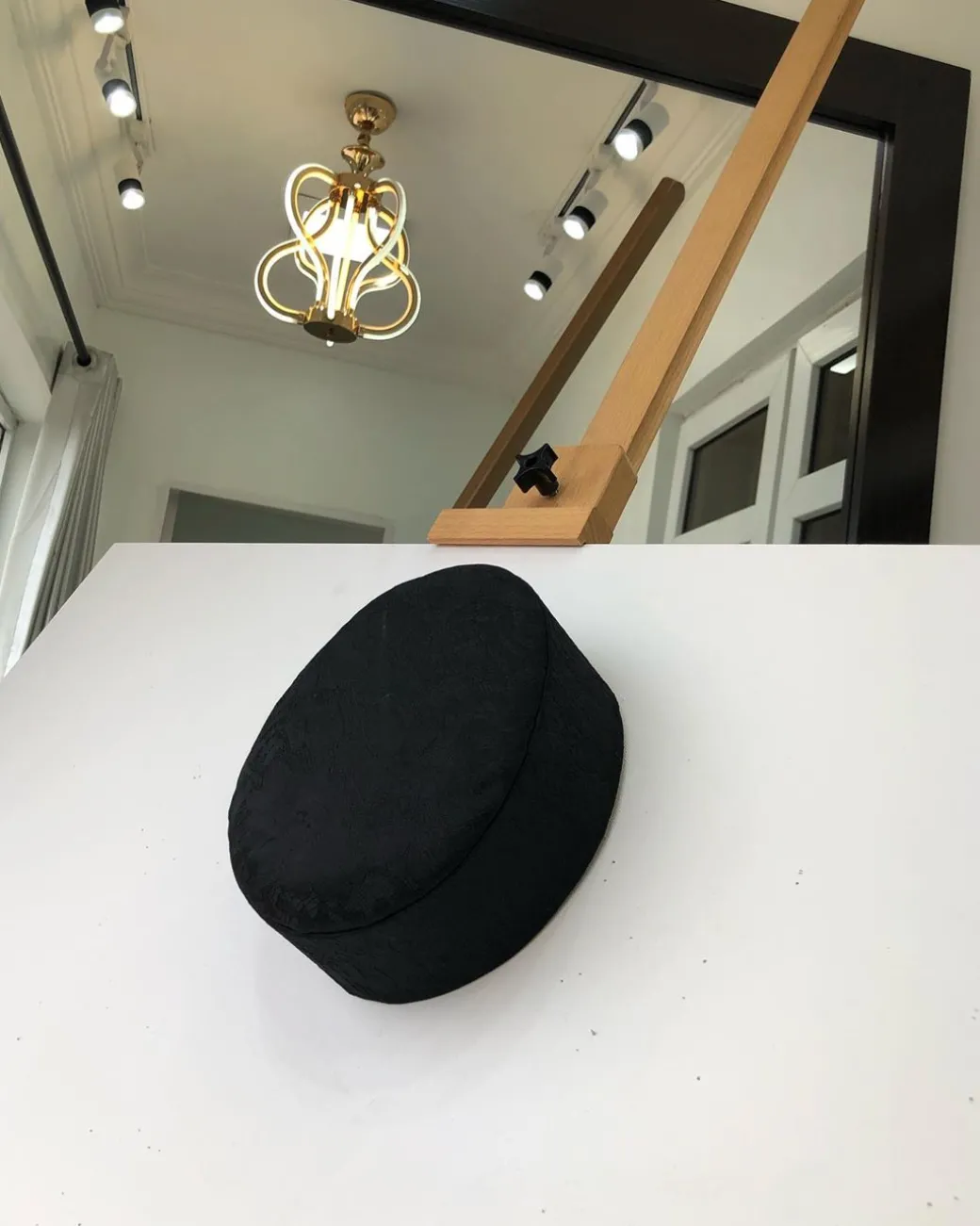 A Black Wool African Traditional Hats