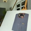 A Bright Grey Front Flap Traditional African Kaftan