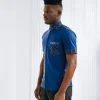 A Brushed, Cotton Blue With Layered Check Causal Shirt.