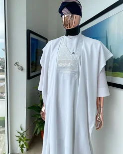 A Celestial White, Jakan Design Agbada