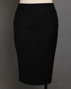 A Charcoal Black Notch Lapel Suit.