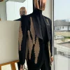 A Charcoal Black Reloaded “Justin” tuxedo Suit