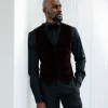 A Classic Brown Velvet Waistcoat.