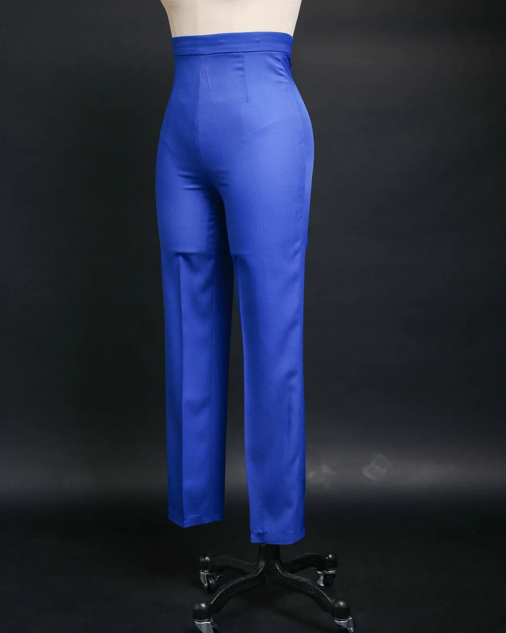 A Cobalt Blue, Shawl Lapel Suit.