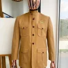 A firetrap tussock brown Oxford Troops Four-Pocket Jacket