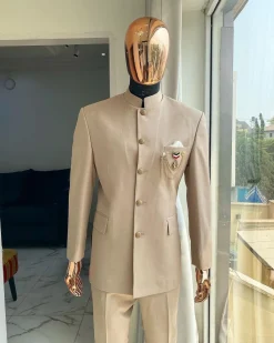 A Light Brown Reloaded “French” Safari Suit