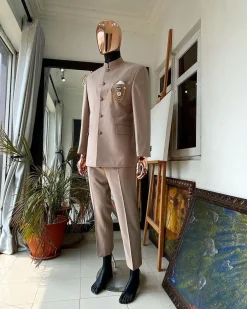 A Light Brown Reloaded “French” Safari Suit