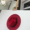 A Maroon Red Mens Fashion Hat