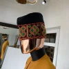 A Multicolor Hand Woven Egba Yoruba Hat