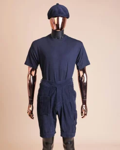 A Navy Blue Corduroy Jacket