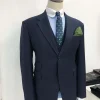 A Navy Blue notch lapel Suit