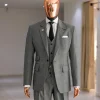 A Prince Of Wales Check Business Suit.
