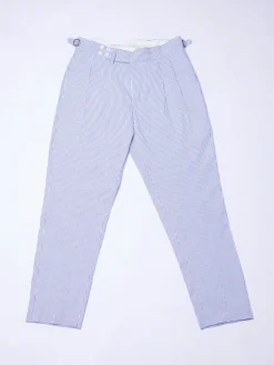 A  (rail road stripe) double front pocket Gurkha pant Trousers