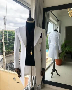 A Reloaded “Battle Of Stalingrad” White Trench Coat