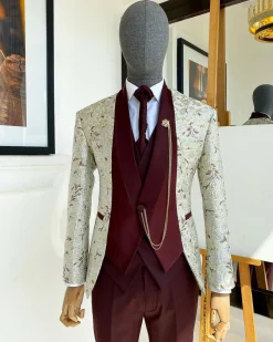 A Reloaded “Lugard” Jacquard Tuxedo Suit