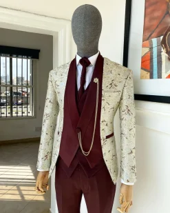 A Reloaded “Lugard” Jacquard Tuxedo Suit