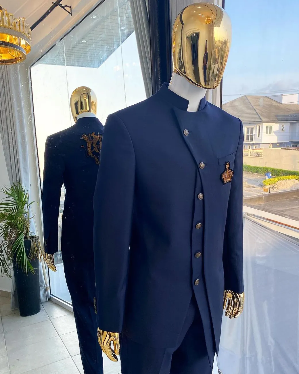 A Reloaded Triple Layer And Adjacent Cut “French” Safari Suit