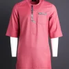 A Rogue Pink, Paisley Mix Kaftan.