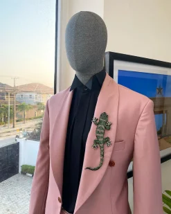 A Shade of Mauve, Single Breasted Shawl Lapel Suit