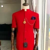 A Tomato Red Reloaded “French“ Safari Suit