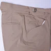 A tortilla brown, polished chinos contrast combat pant Trouser.