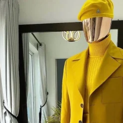 A Yellow Beret hat.