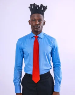 A Zero Pressure, Navy Blue shirt.