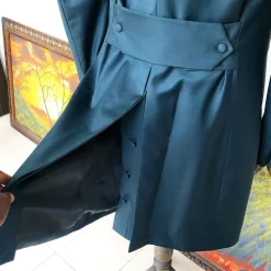 An Emerald Green “Battle Of Stalingrad” Trench Corporate Peak Lapel Suit