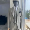 An Irish grey Bespoke reloaded “peaky blinders” Peak lapel suit