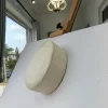 An Ivory White jacquard African Traditional Hat