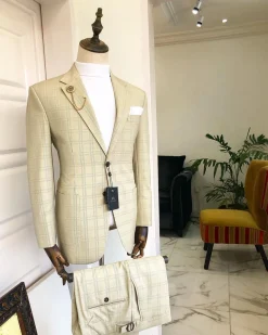 An Ivory White “No Longer At Ease” Suit