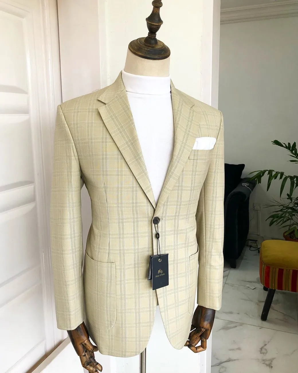 An Ivory White “No Longer At Ease” Suit