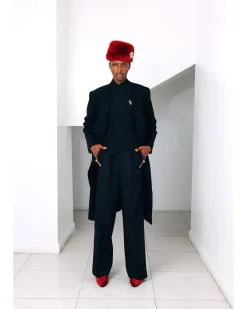 The Black “Mafo” Suit.
