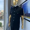 The Black Vintage “Havana” French Safari Suit