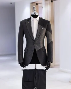 The Crosscut Grey Suit.