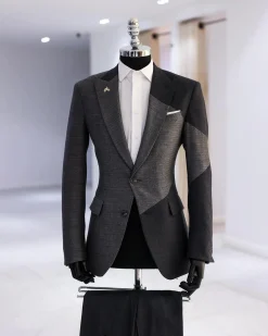 The Crosscut Grey Suit.