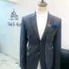 The Grey Pinstripe “Catch Me If You Can” notch lapel
