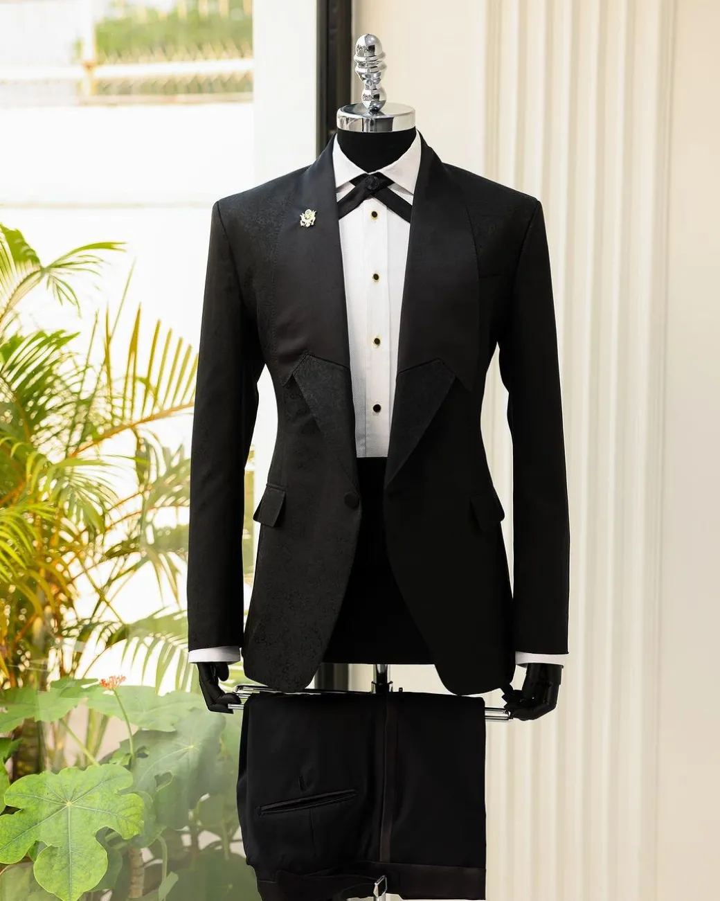 The Inverted Peak Tuxedo Suit