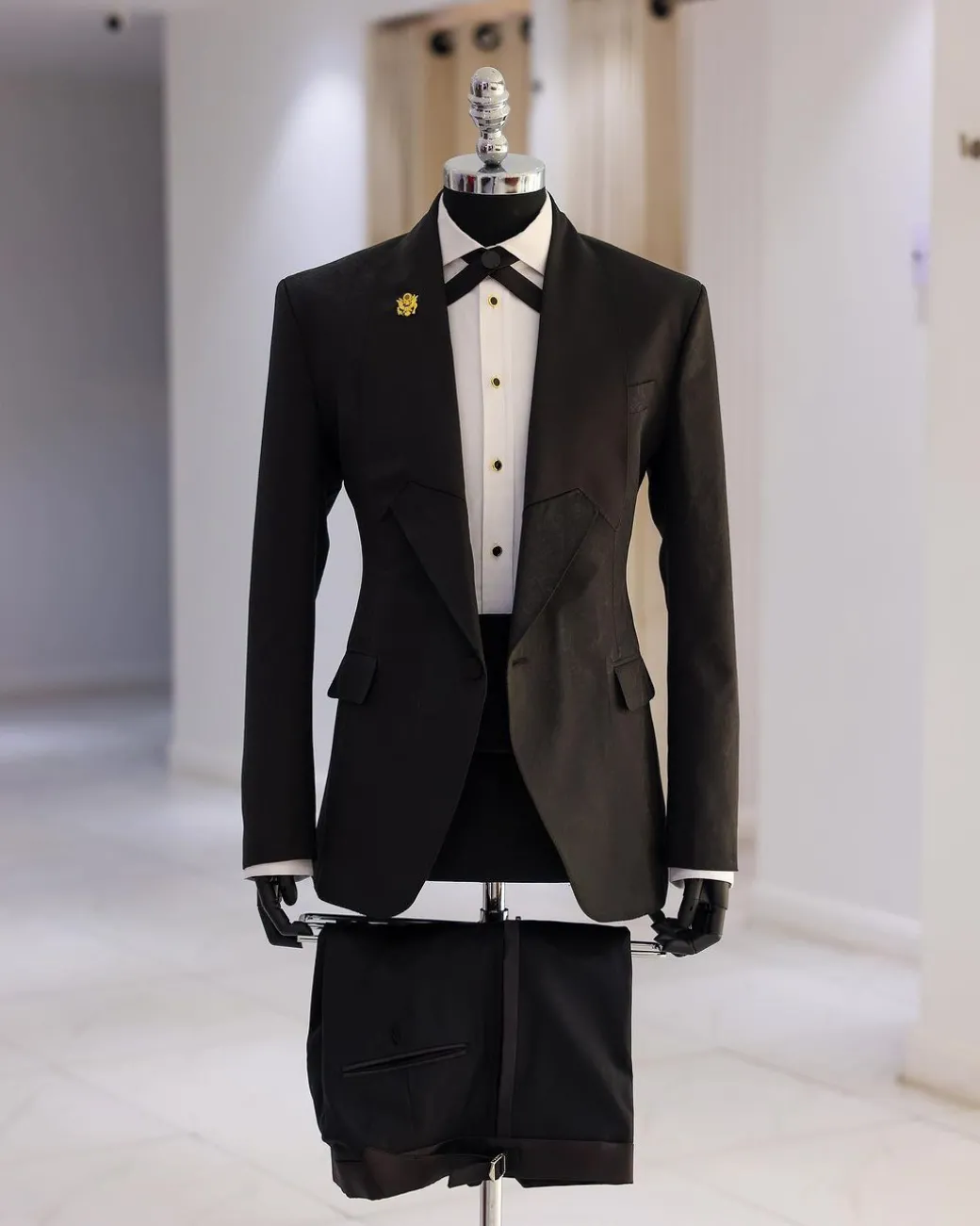 The Inverted Peak Tuxedo Suit