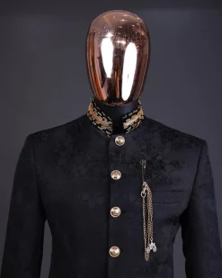The “Prince of Persia” black ceremonial trench suit