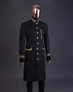 The “Prince of Persia” black ceremonial trench suit