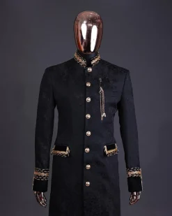 The “Prince of Persia” black ceremonial trench suit
