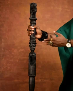 The “Regalia”Agbada.