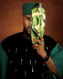 The “Regalia”Agbada.