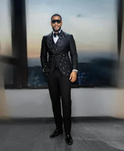 The “Sparklaid” Suit.