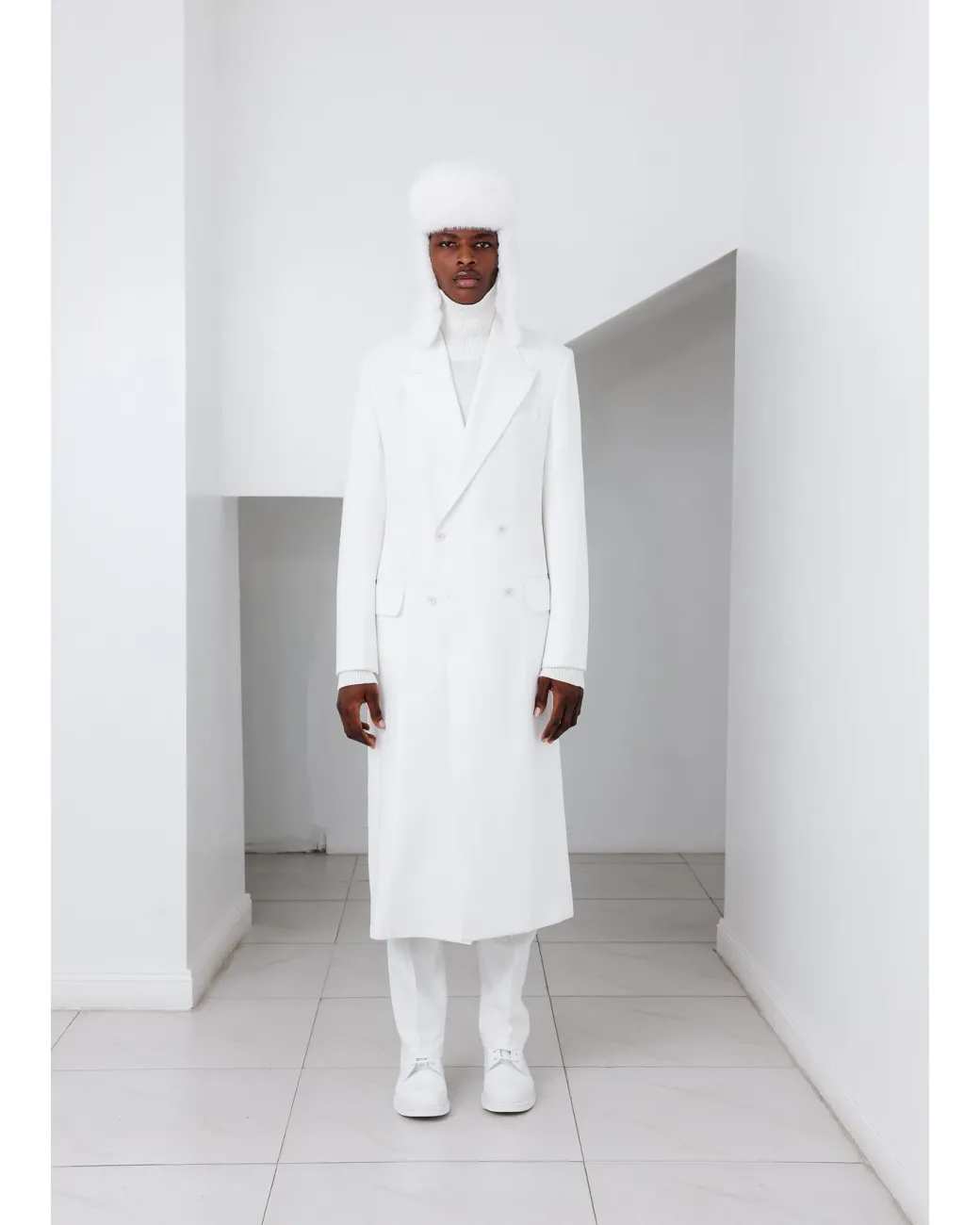 The Whit-angle Fur-Coat, Russian Hat & Suit